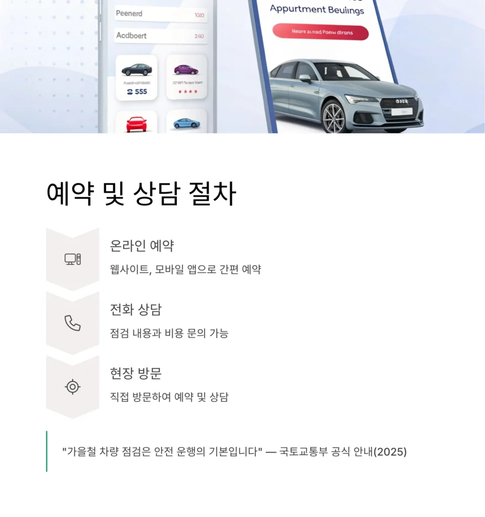 가을철 자동차관리