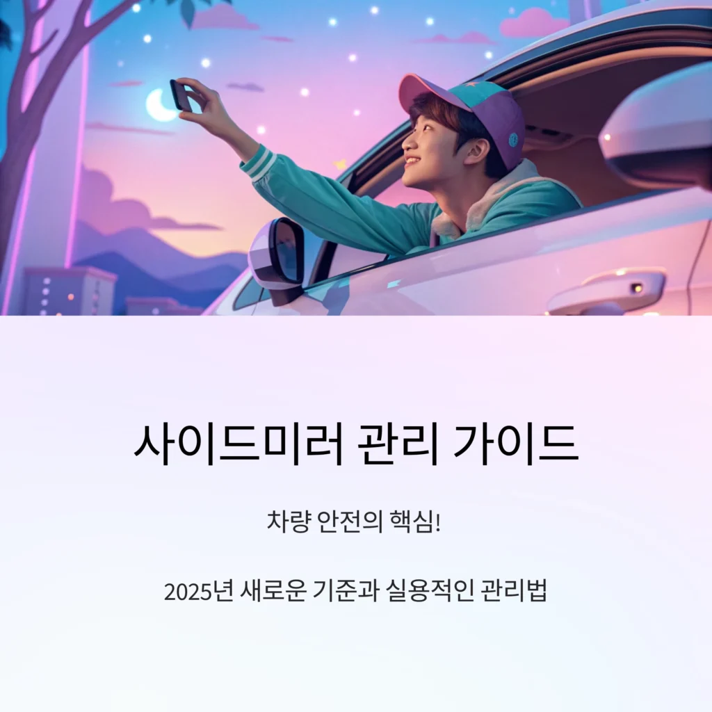 사이드미러 관리법