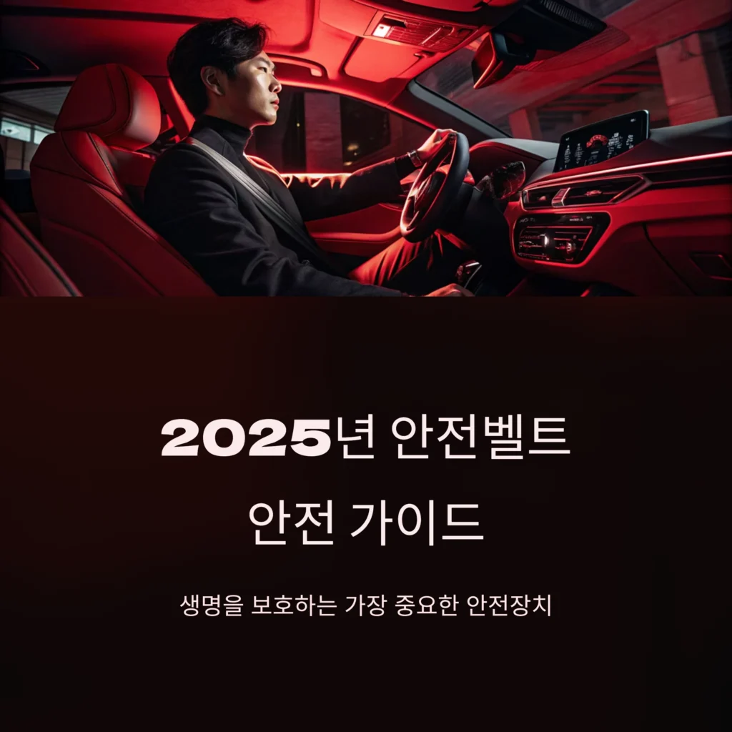 안전벨트 중요성