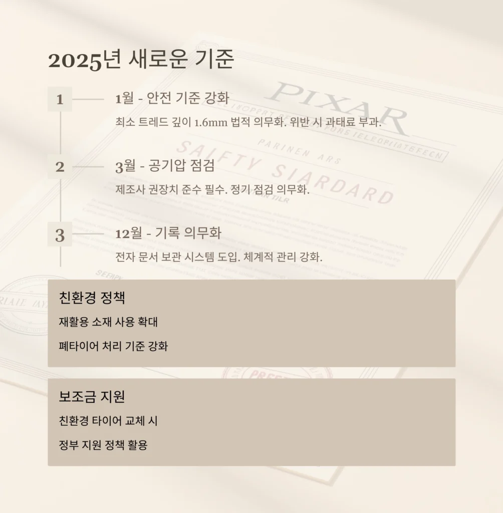 타이어 수명 관리