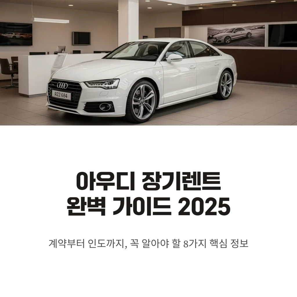 아우디장기렌트